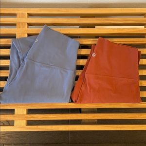 2 Pairs of Lululemon Aligns Sz. 8 ☀️